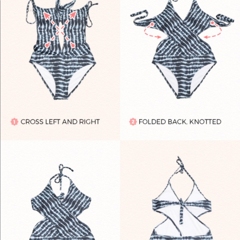 Blue bathing suit (nwot)